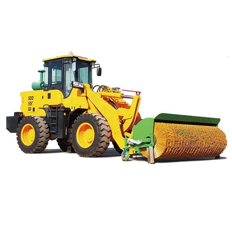 Loader appliances snow sweeper